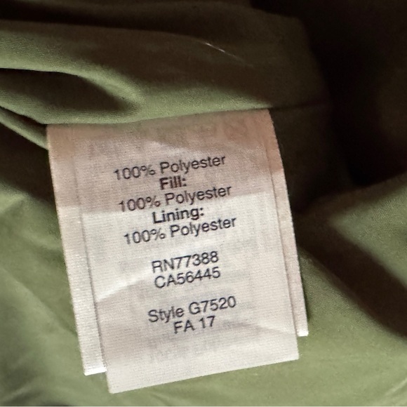 J. Crew Olive Green Quilted Puffer Vest Women 0 2 XS - Picture 10 of 10